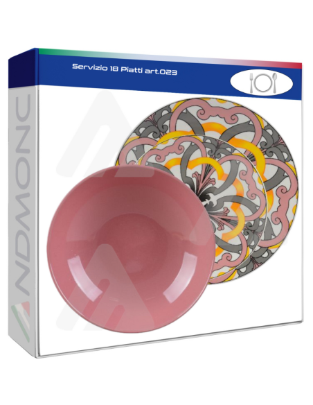 Servizio 18 Piatti art.023
