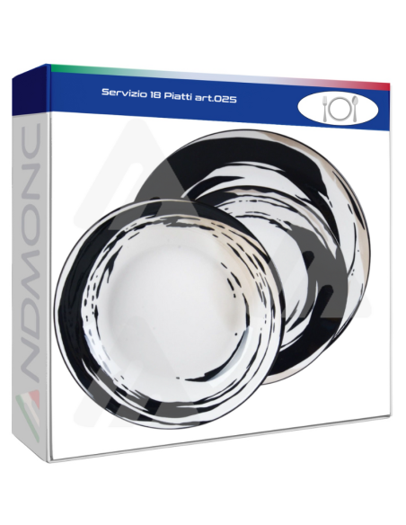 Servizio 18 Piatti art.025
