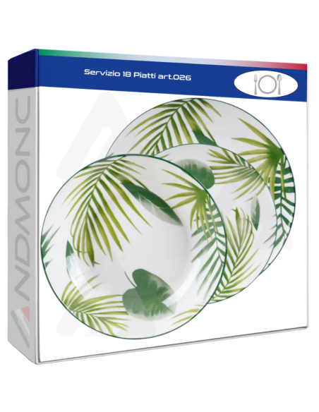 Servizio 18 Piatti art.026