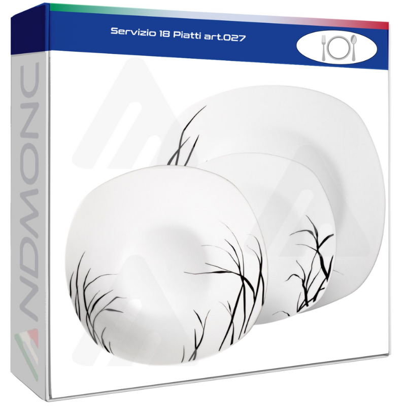 Servizio 18 Piatti art.027