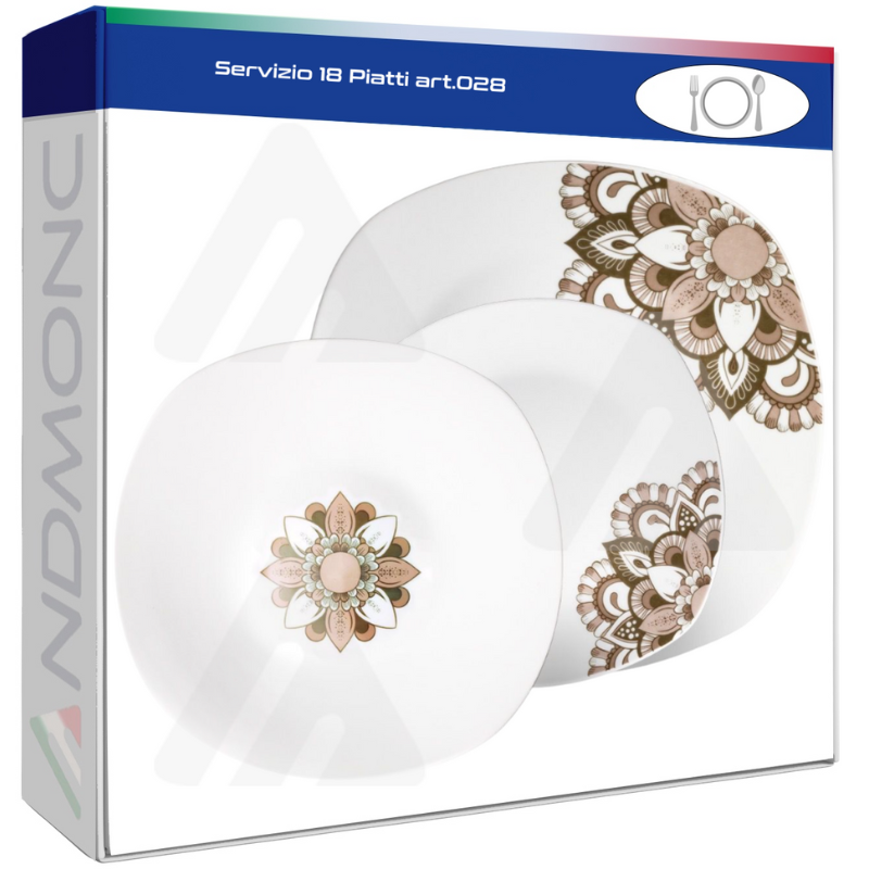 Servizio 18 Piatti art.028