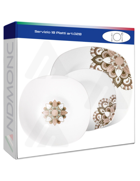 Servizio 18 Piatti art.028