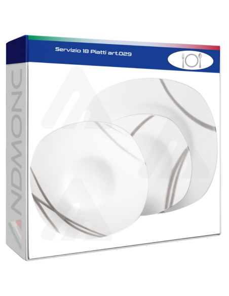 Servizio 18 Piatti art.029