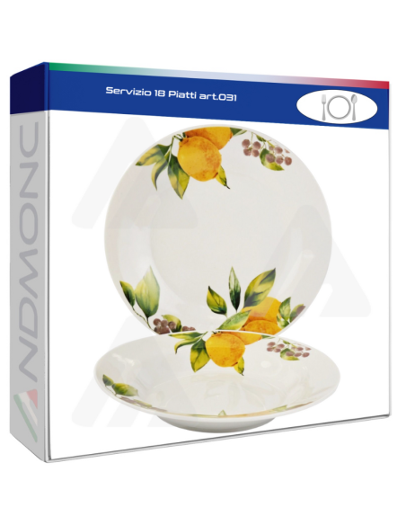 Servizio 18 Piatti art.031