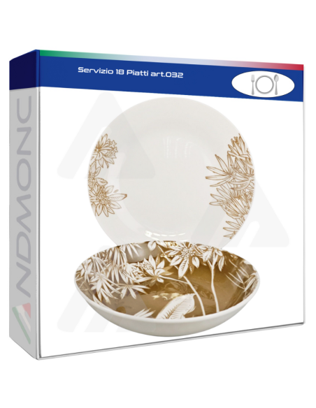 Servizio 18 Piatti art.032