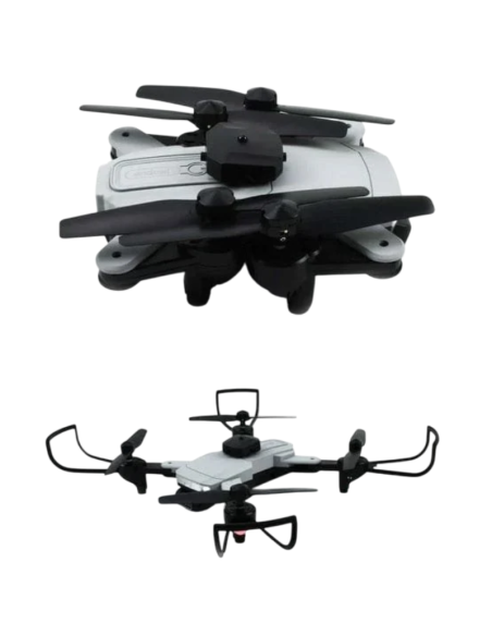 Drone Sky91 Quadricottero Professionale pieghevole con doppia Telecamera 8K Multi Funzione