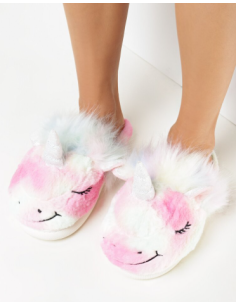 Pantofole unicorno adulto 2