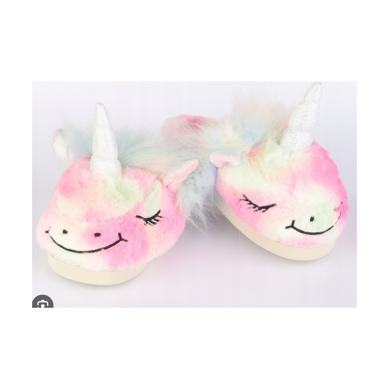 Pantofole Unicorno bimbi aperte dietro