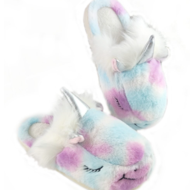 Pantofole unicorno bimbi chiuse dietro
