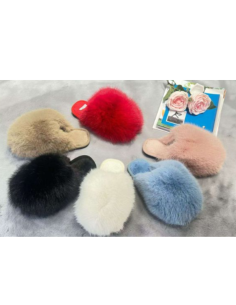 Pantofole peluche chiuse