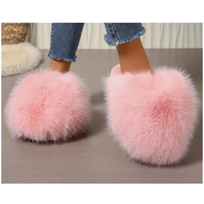 Pantofole peluche chiuse