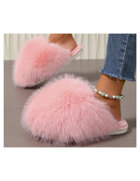 Pantofole peluche chiuse