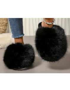 Pantofole peluche chiuse 2