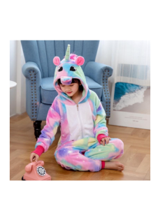Pigiamone unicorno bambino