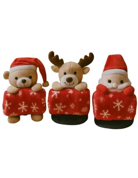 Plaid + Pupazzo Xmas Natale