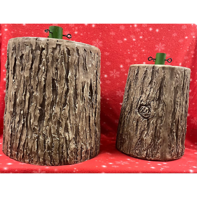 Base albero tronco di Natale due misure, 45 e...