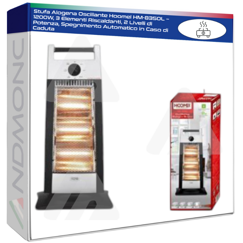 Stufa Alogena Oscillante Hoomei HM-8350L –...