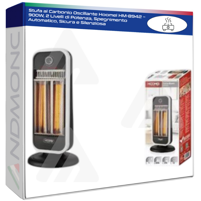 Stufa al Carbonio Oscillante Hoomei HM-8942 –...