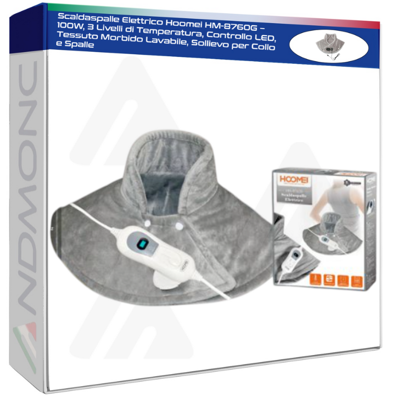 Scaldaspalle Elettrico Hoomei HM-8760G – 100W,...
