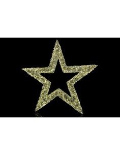 Stella di natale luminosa 50cm