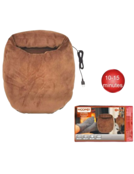 Scaldapiedi Elettrico HOOMEI HM-8985B – Riscaldamento Rapido USB, Morbido e Confortevole, 45°C