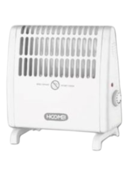 Termoconvettore HOOMEI HM-8832 500W – Compatto, Silenzioso e Sicuro con Termostato Regolabile