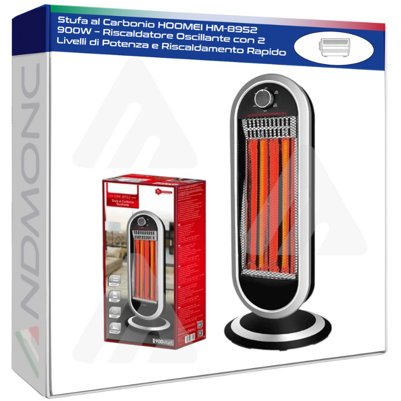 Stufa al Carbonio HOOMEI HM-8952 900W –...
