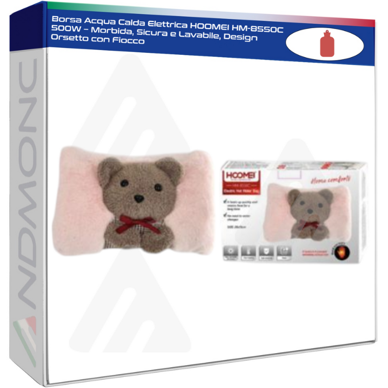 Borsa Acqua Calda Elettrica HOOMEI HM-8550C...