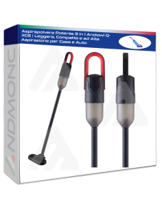 Aspirapolvere Potente 3 in 1 Andowl Q-XC8 | Leggera,...
