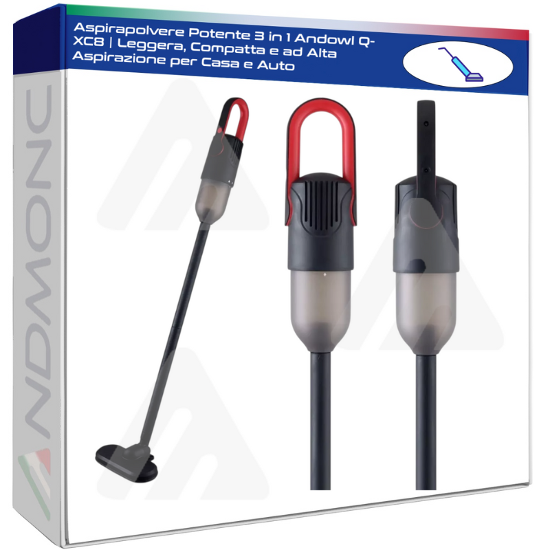 Aspirapolvere Potente 3 in 1 Andowl Q-XC8 |...