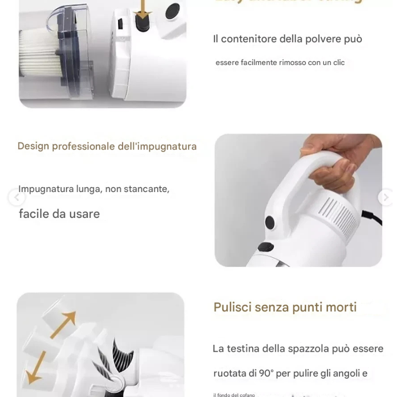 Aspirapolvere Potente 3 in 1 Andowl Q-XC8 |...