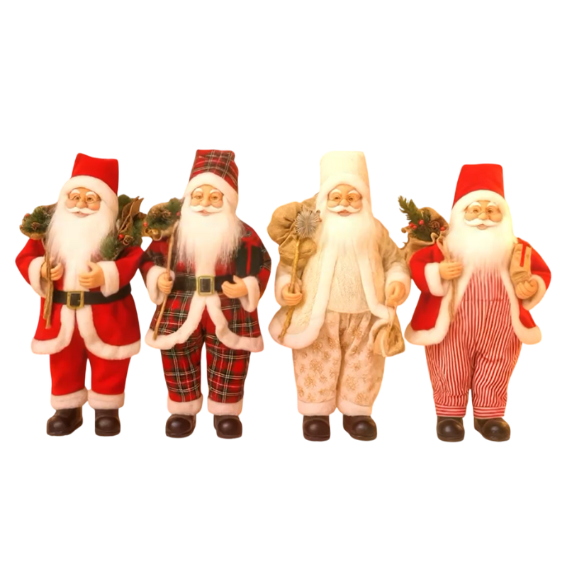 Babbo Natale con LED e Musica – Altezza 95 cm