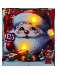 Set 4 Cuscini Natalizi con Luci LED – 45x45 cm 2