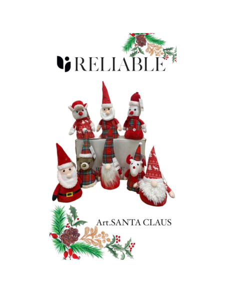 Fermaporta Natalizio – Modelli Assortiti  Decorazione Natalizia per Casa