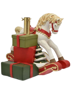 Base Albero di Natale a Forma di Cavallo e Regali... 2