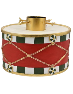 Base per Albero di Natale a Forma di Tamburo 40x40x30 cm... 2