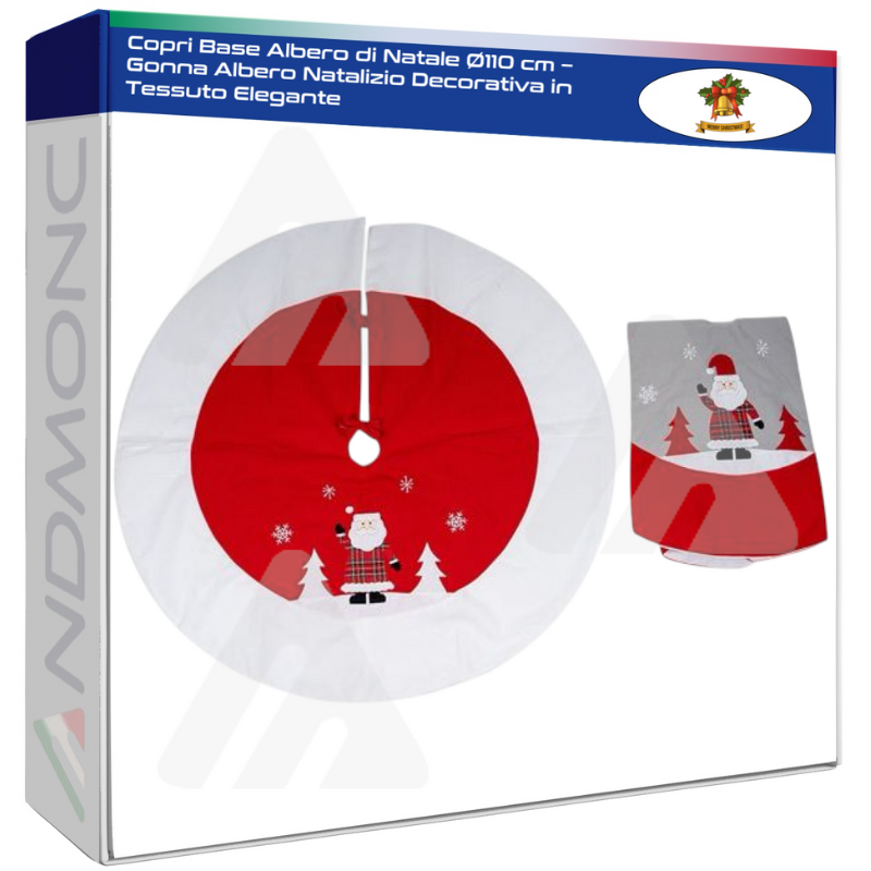 Copri Base Albero di Natale Ø110 cm – Gonna...