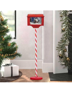 Cassetta Postale di Natale con LED, Musica e Neve... 2
