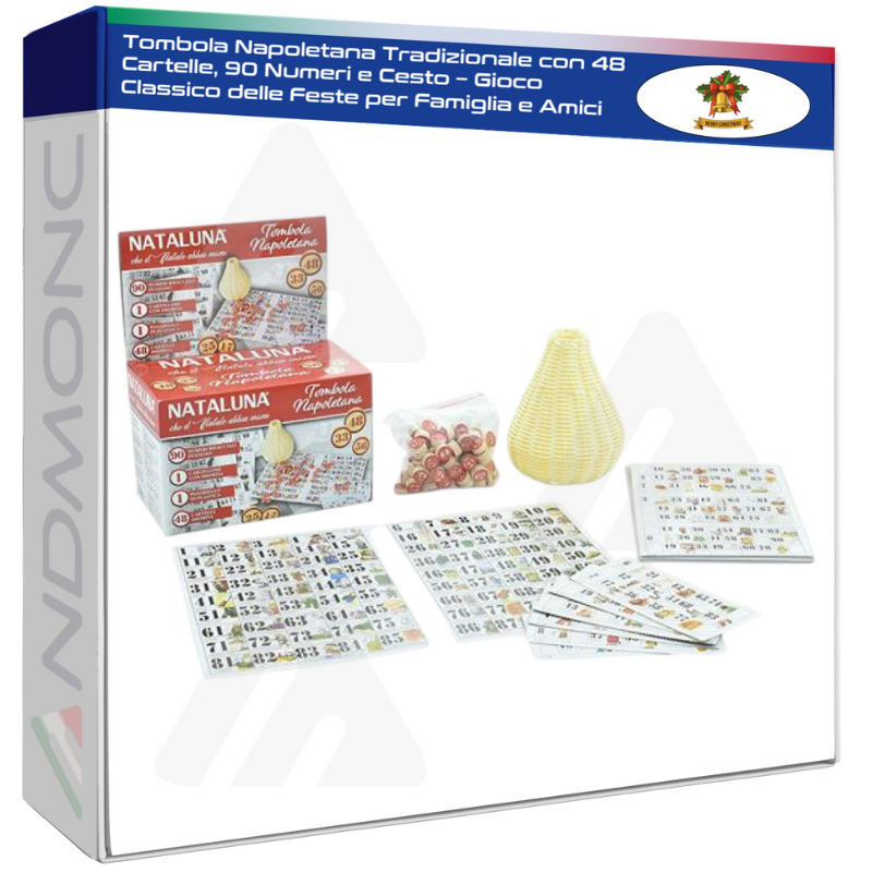 Tombola Napoletana Tradizionale con 48...