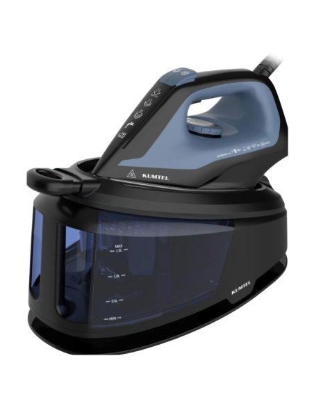 Ferro da Stiro a Caldaia KUMTEL HSS-01 – 2400W, Serbatoio 1.5 Litri, Carica Continua, Vapore Potente