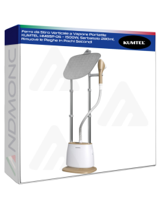 Ferro da Stiro Verticale a Vapore Portatile KUMTEL...