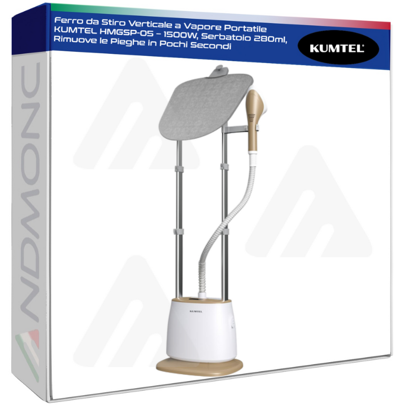 Ferro da Stiro Verticale a Vapore Portatile...