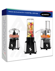 Robot da Cucina Multifunzione 3 in 1 KUMTEL HFP-02 –...