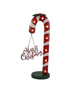 Candy Cane Natalizio con LED 20x14x48 cm – Bastoncino di... 2