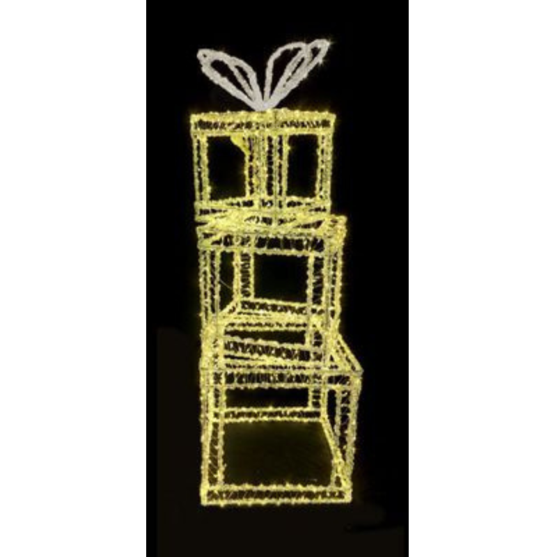 Pila Pacchi Regalo Natalizi 90 cm con 1200 LED...