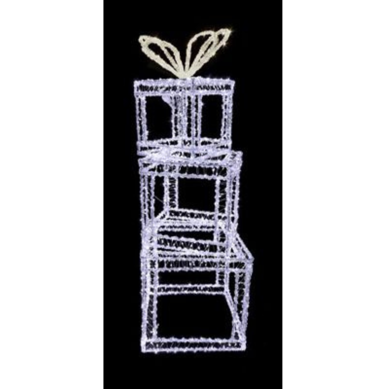 Pila Pacchi Regalo Natalizi 90 cm con 1200 LED...