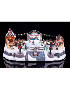 Pista di Ghiaccio Natalizia con Luci, Musica e Movimento... 2