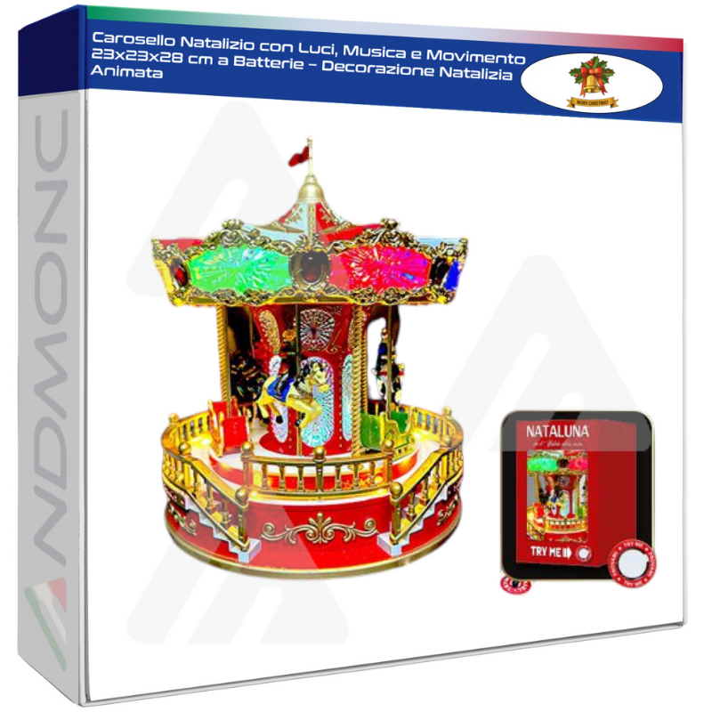 Carosello Natalizio con Luci, Musica e...