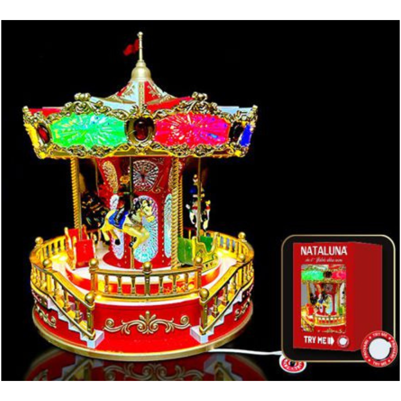 Carosello Natalizio con Luci, Musica e...