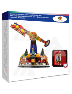 Giostra Natalizia con Luci, Musica e Movimento...